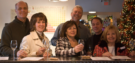 Participants enjoying our Wine Express tours to Lake Erie North Shore wineries