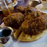 Chicken and waffles from Sweet T's Soul Cookin' on Ottawa Street in Windsor, Ontario