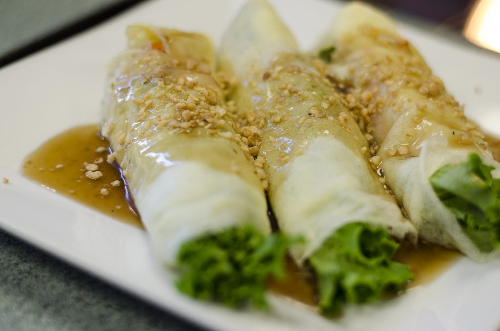 Fresh Lumpia: the lovechild of a summer roll and a crepe.
