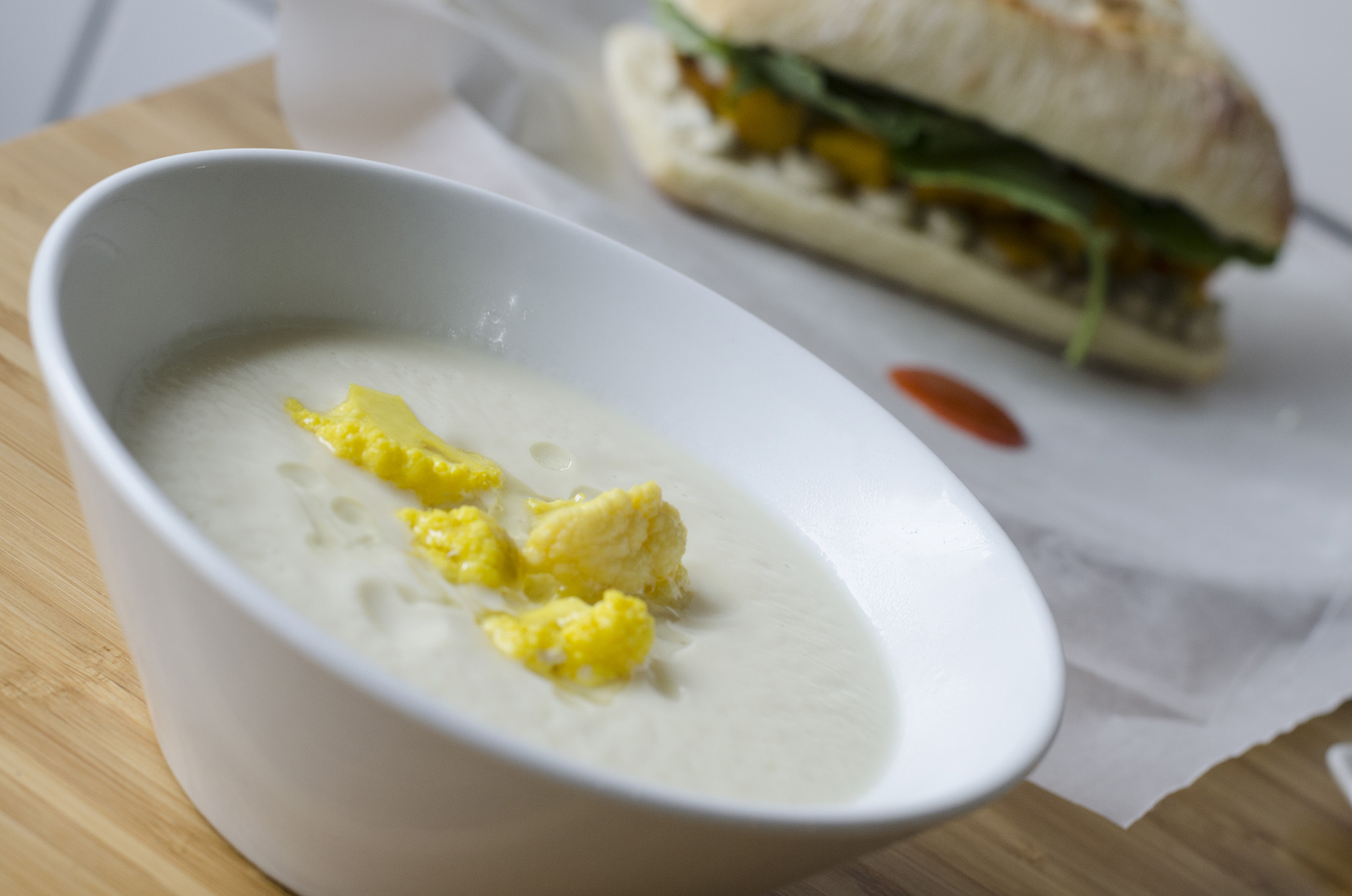 Cauliflower soup? Yes, please!