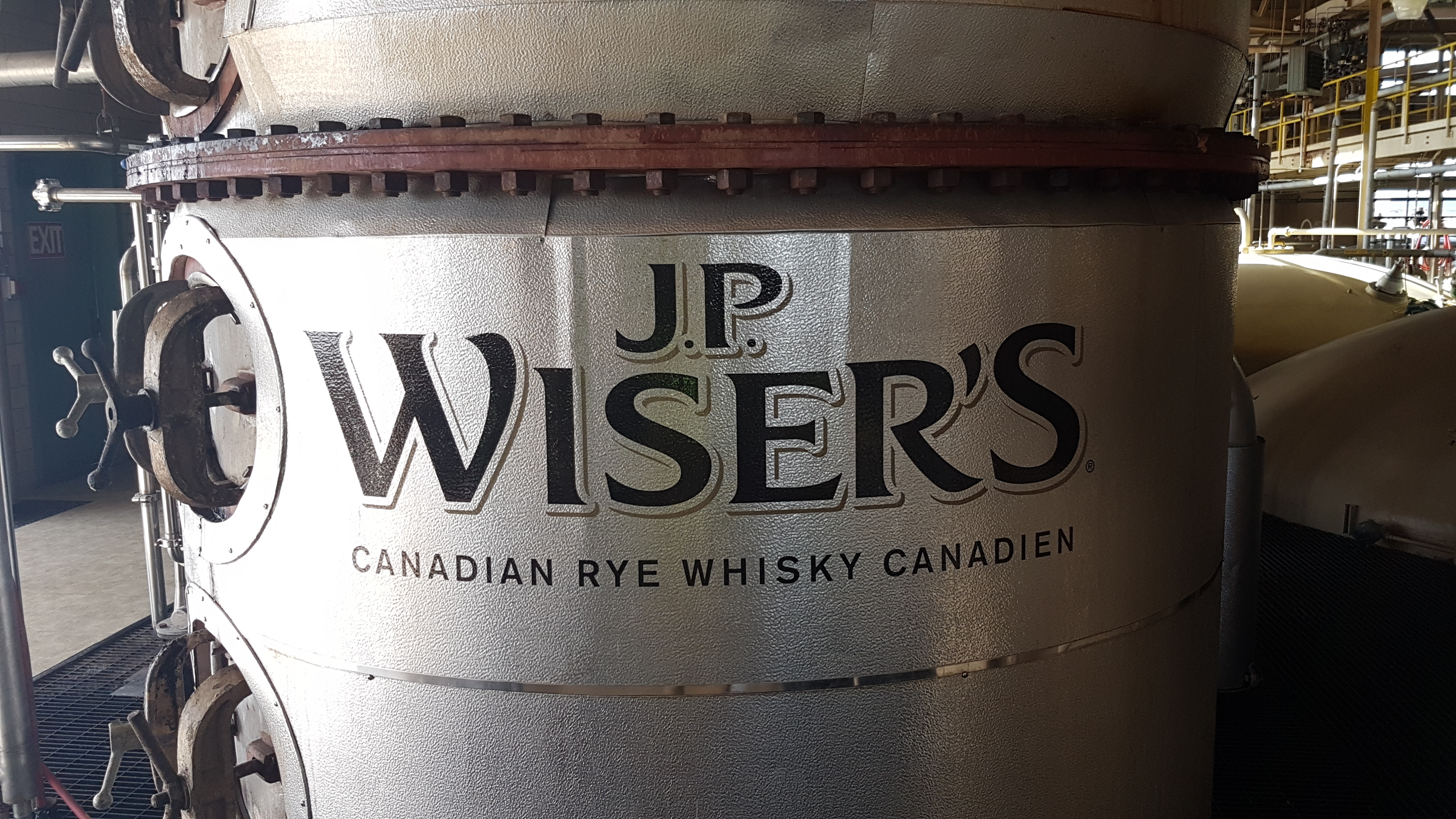 The Hiram Walker & Sons distillery, home to J.P. Wiser's, was named Distillery of the Year at the Canadian Whisky Awards.