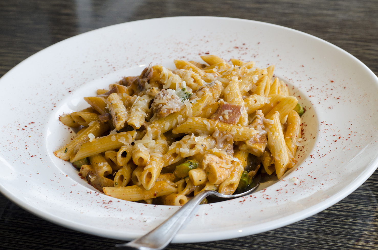 A plate of pasta at Mezzo is always a good choice.