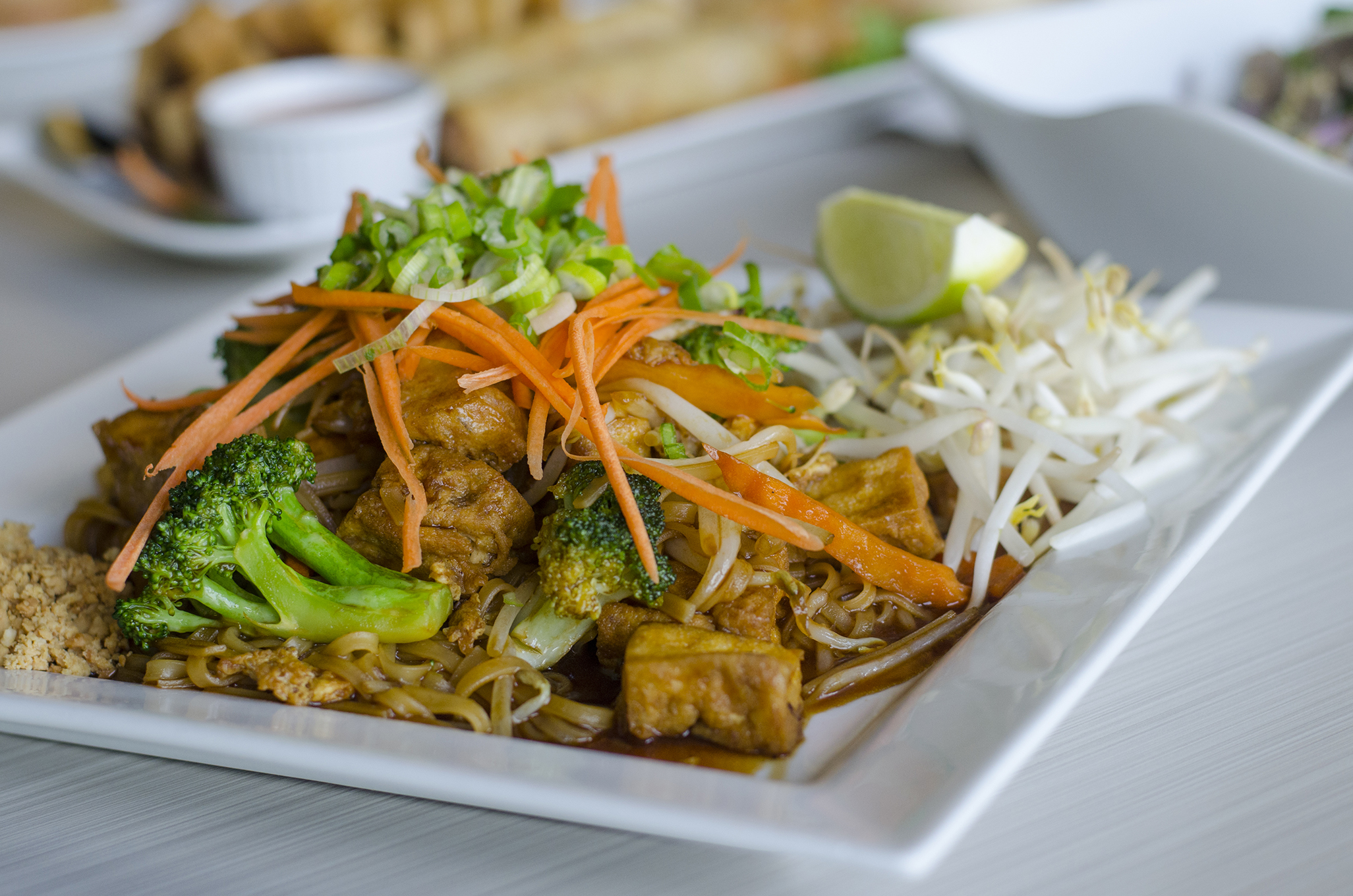 Pad Thai from Thai Time in Windsor, Ontario.