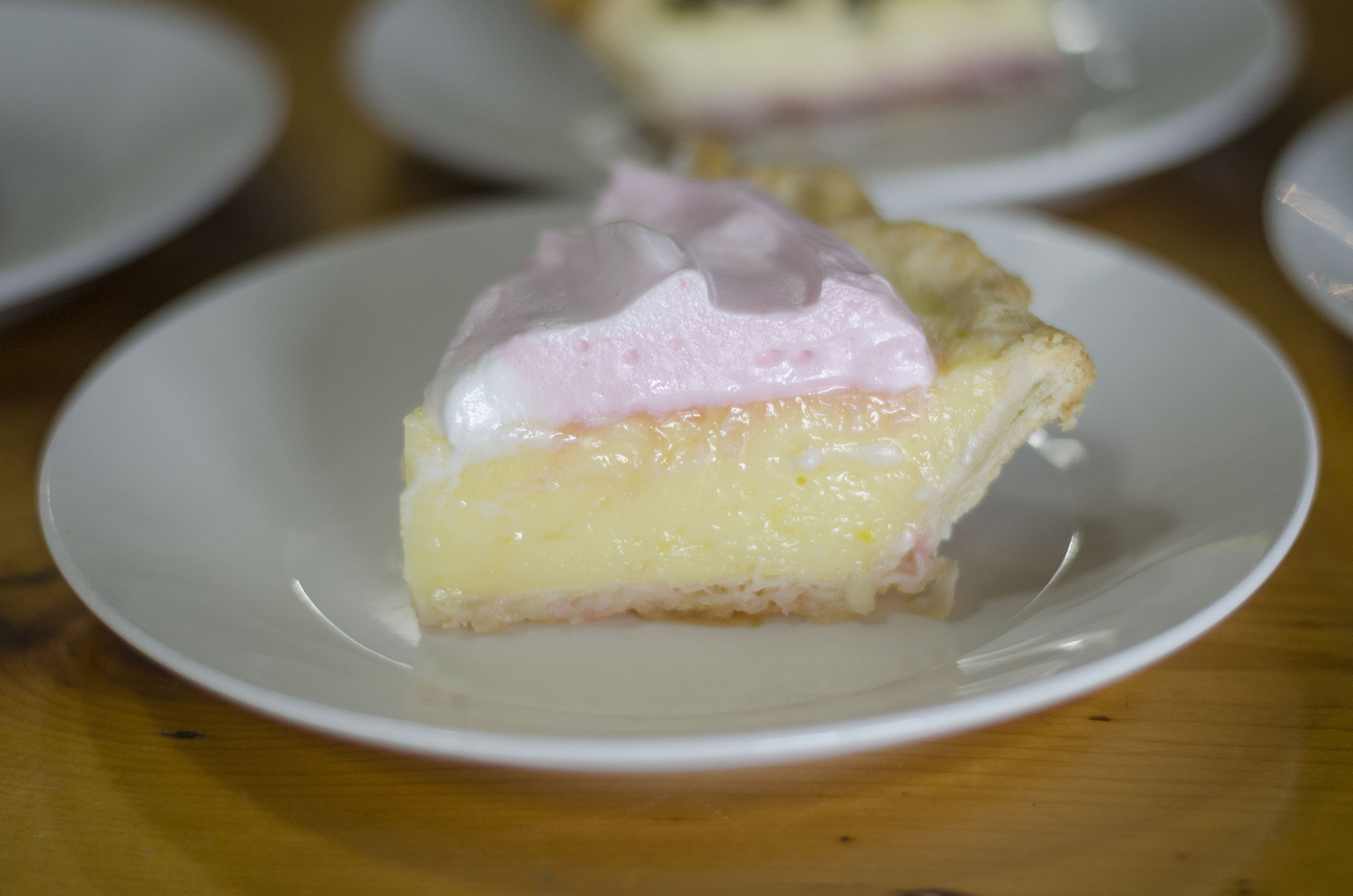 Pink Lemonade Pie from Riverside Pie Cafe in Windsor, Ontario.