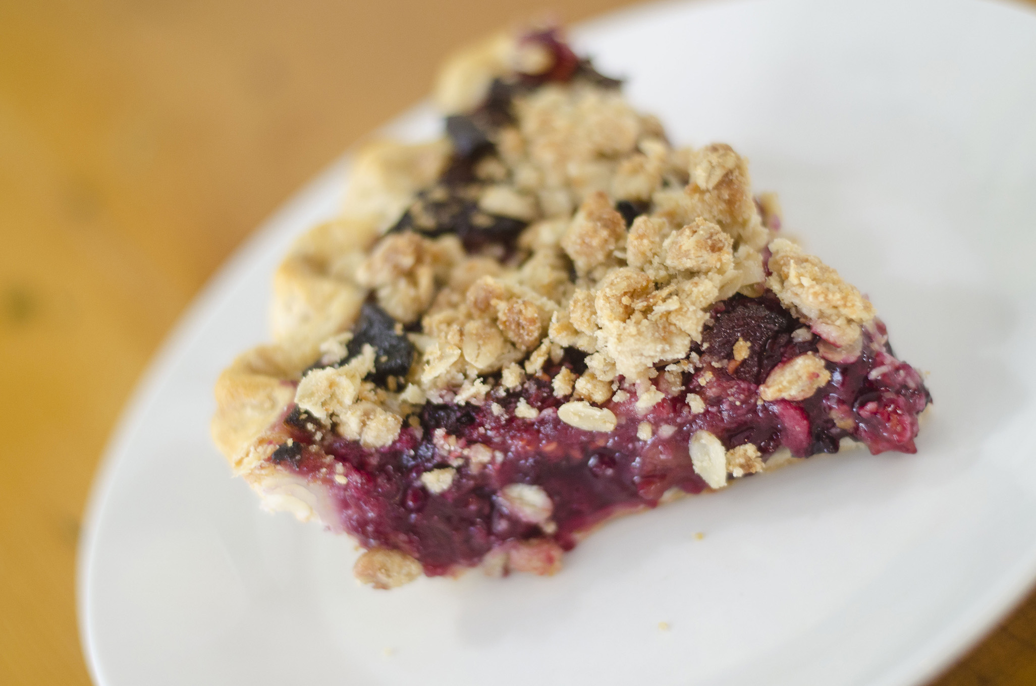 Bumbleberry Crumble from Riverside Pie Cafe in Windsor, Ontario.