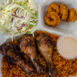 Jerk drumsticks from Lagos Grill in Windsor, Ontario.