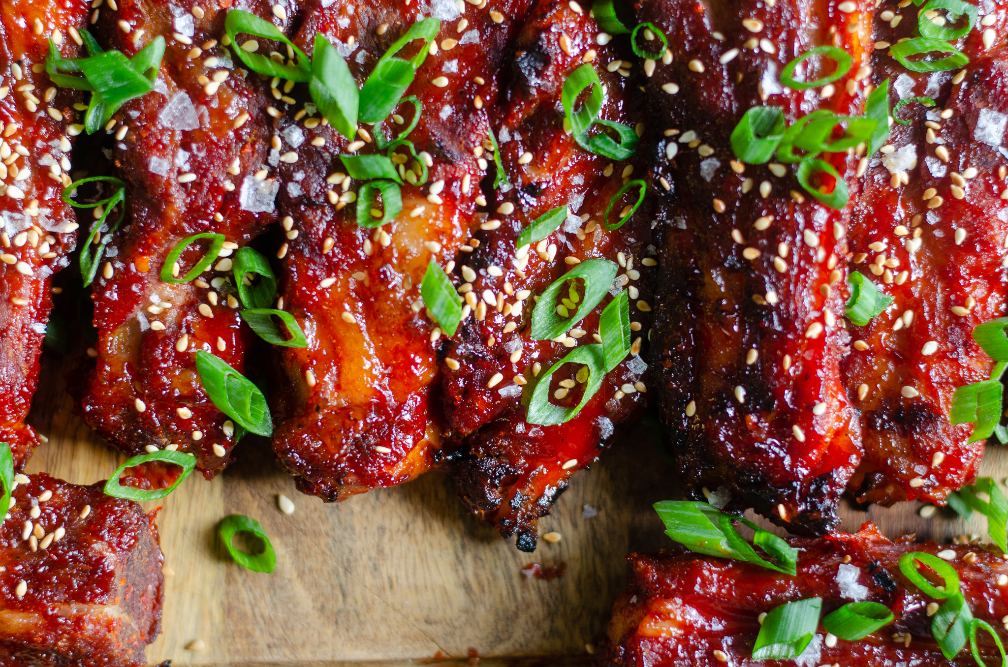 Korean ono boneless pork ribs on the 2022 Dinner on a Pier menu.
