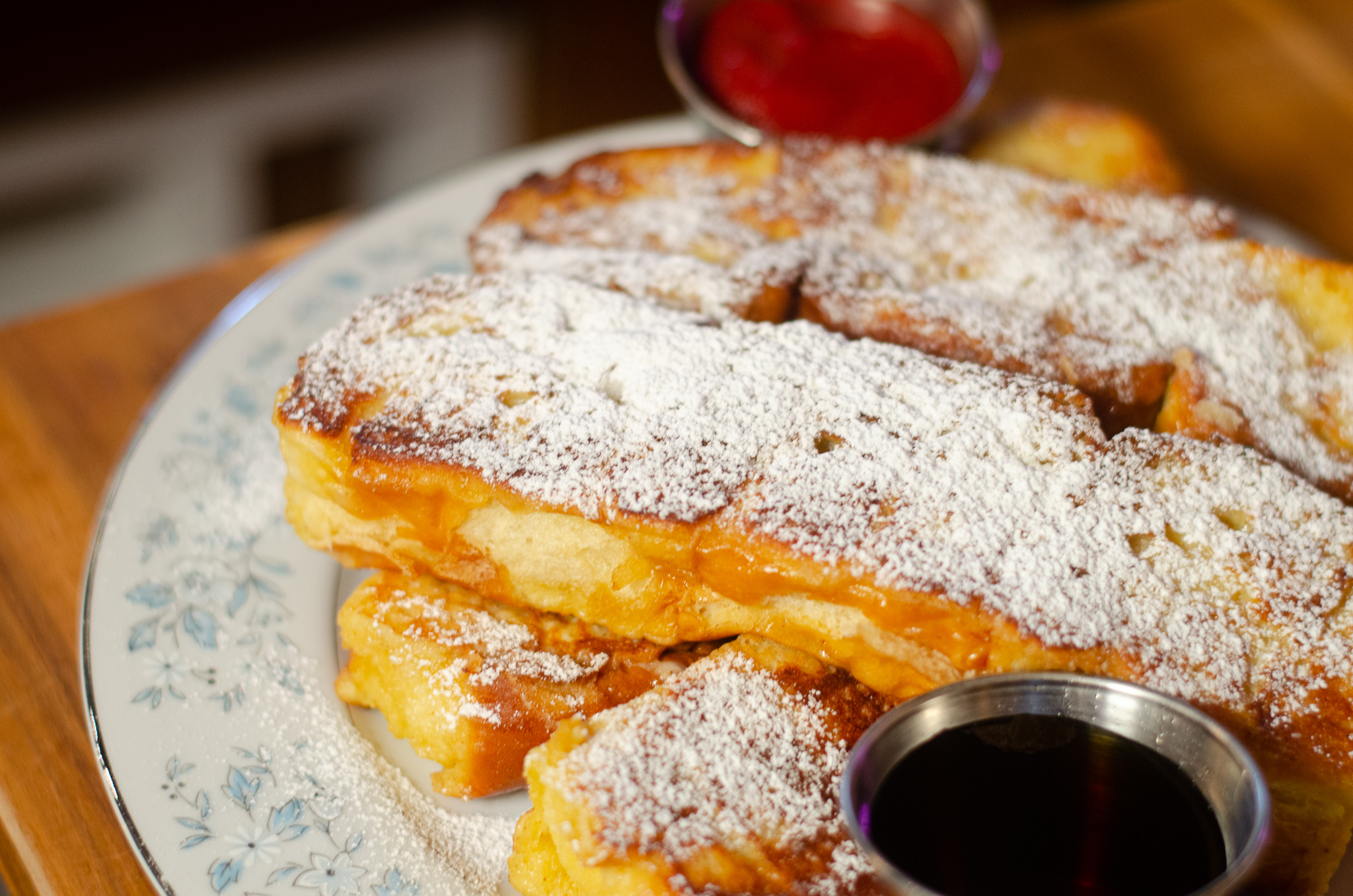 French Toast Dippers on the all day brunch menu at WindsorEats in Windsor, Ontario.
