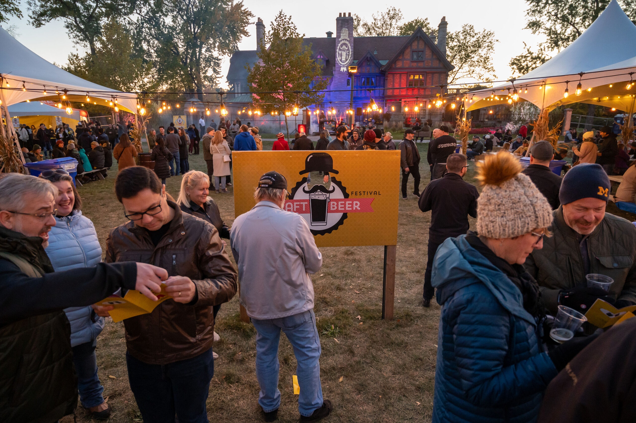 The Windsor Craft Beer Festival takes place in the historic Willistead Park in Windsor, Ontario.
