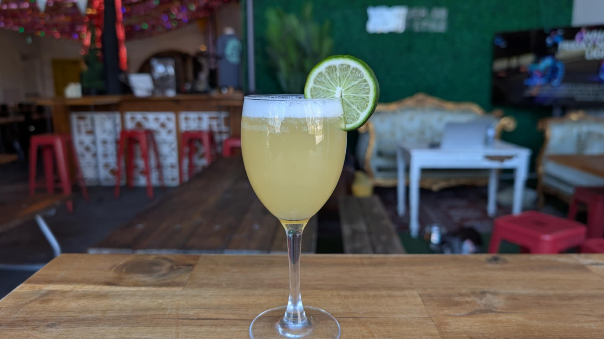 The Aku Aku cocktail at the WindsorEats Food Hall in Windsor, Ontario.