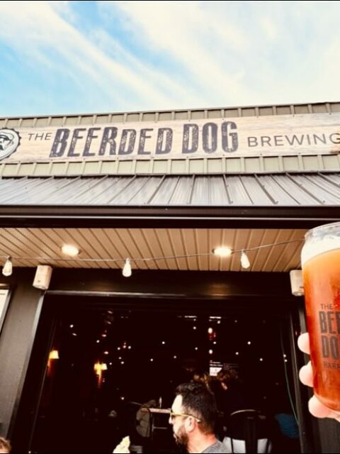 The Beerded Dog Brewing Company in Harrow, Ontario.