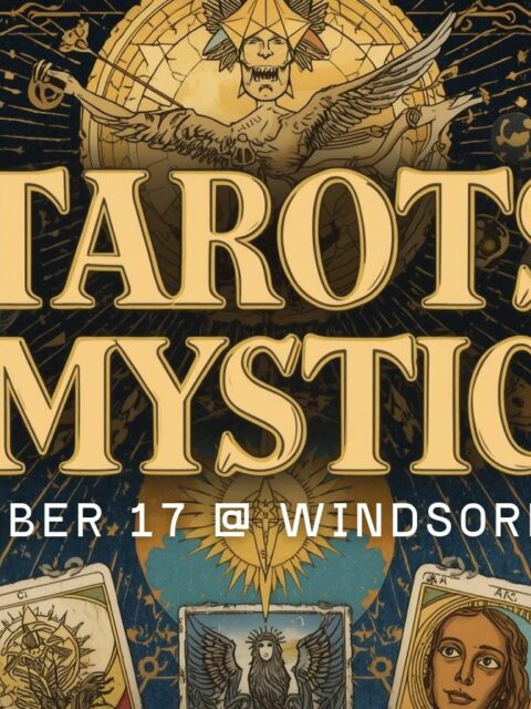 Tarots & Mystics at WindsorEats Food Hall in Windsor, Ontario.