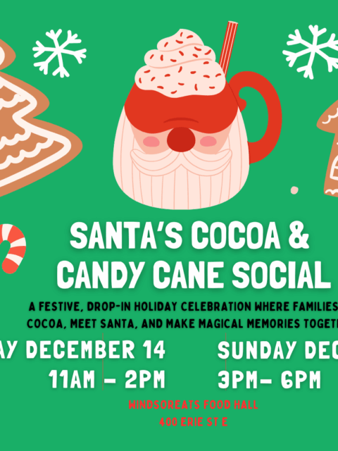 Santa's Cocoa and Candy Cane Social